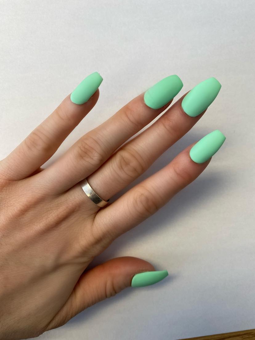 Dusty Seafoam Green